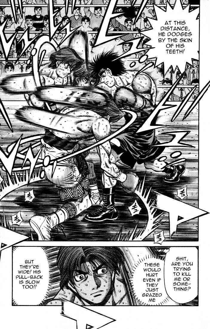 Hajime no Ippo Chapter 601 page 12 - Chapter 601 : Offense and defense in point-blank range