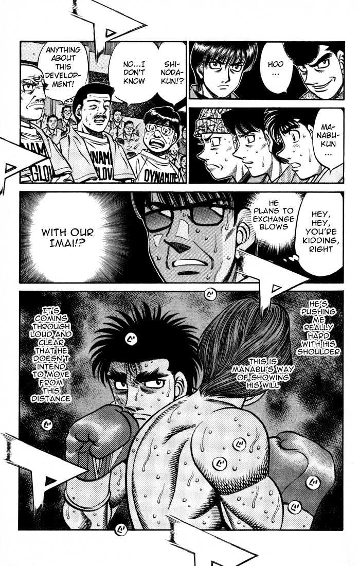 Hajime no Ippo Chapter 601 page 4 - Chapter 601 : Offense and defense in point-blank range