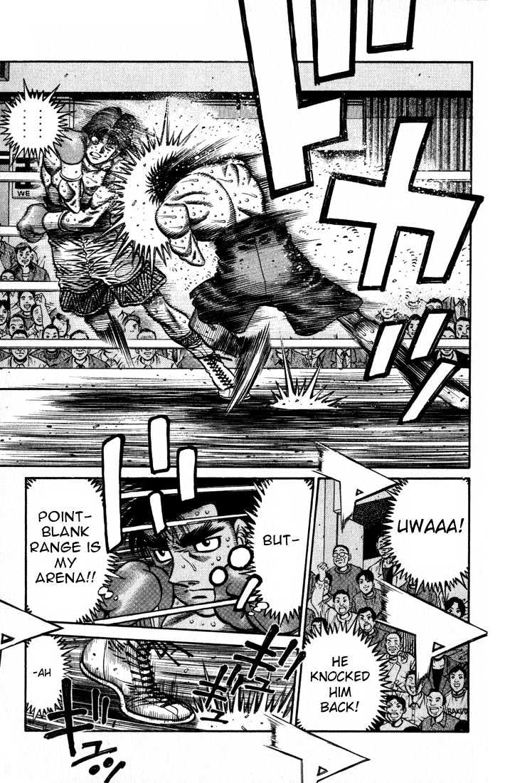 Hajime no Ippo Chapter 601 page 6 - Chapter 601 : Offense and defense in point-blank range