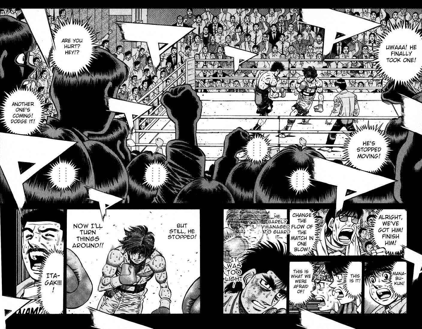 Hajime no Ippo Chapter 604 page 2 - Chapter 604 : A brave man's field of vision