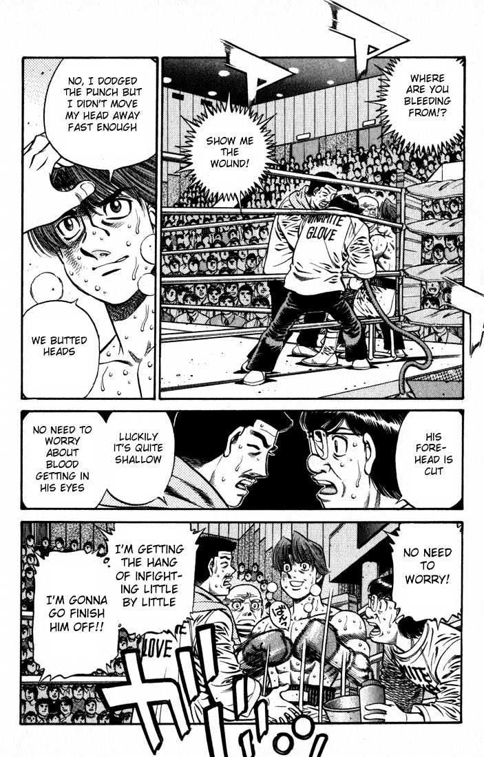 Hajime no Ippo Chapter 605 page 8 - Chapter 605 : Boxing high