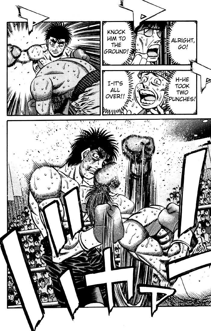 Hajime no Ippo Chapter 606 page 12 - Chapter 606 : Frightening speed