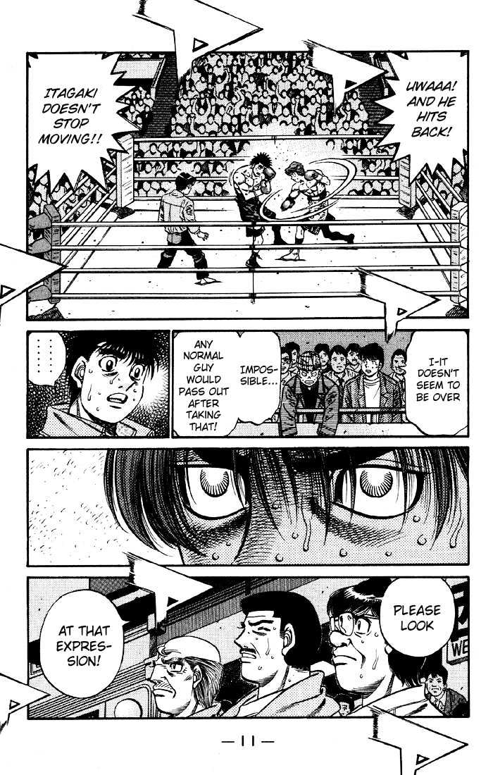 Hajime no Ippo Chapter 606 page 13 - Chapter 606 : Frightening speed