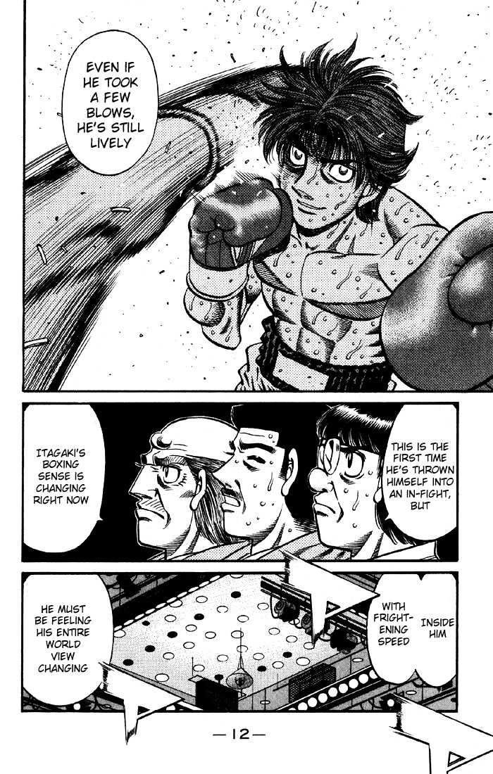 Hajime no Ippo Chapter 606 page 14 - Chapter 606 : Frightening speed