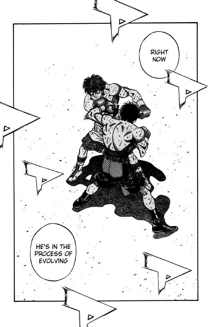 Hajime no Ippo Chapter 606 page 15 - Chapter 606 : Frightening speed