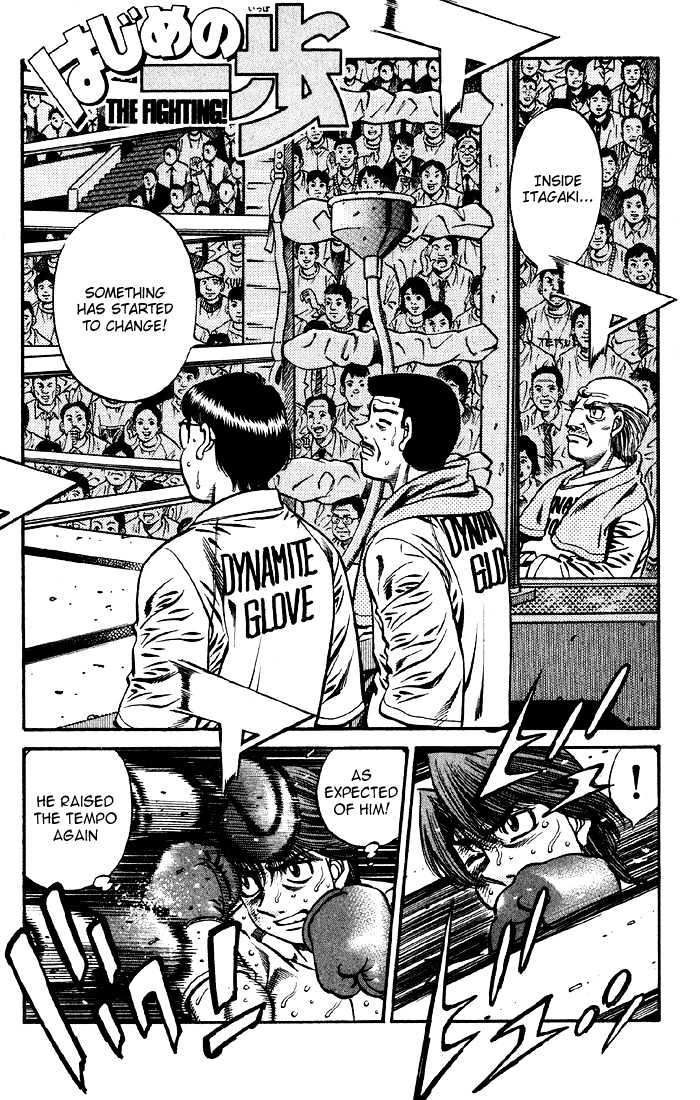 Hajime no Ippo Chapter 606 page 5 - Chapter 606 : Frightening speed