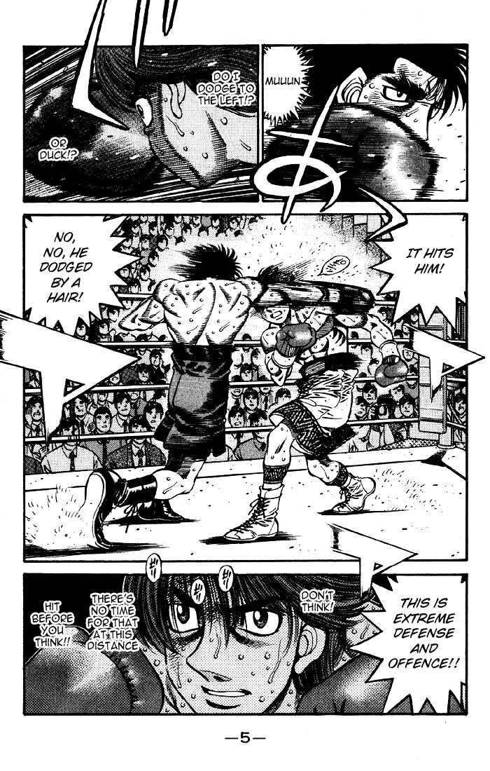 Hajime no Ippo Chapter 606 page 7 - Chapter 606 : Frightening speed