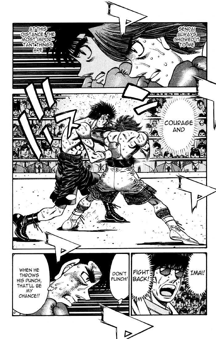 Hajime no Ippo Chapter 606 page 8 - Chapter 606 : Frightening speed