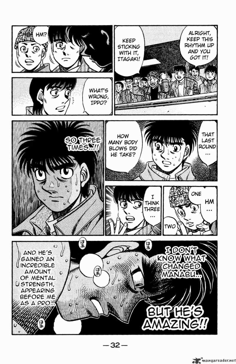 Hajime no Ippo Chapter 607 page 17 - Chapter 607 : A Pro Boxing