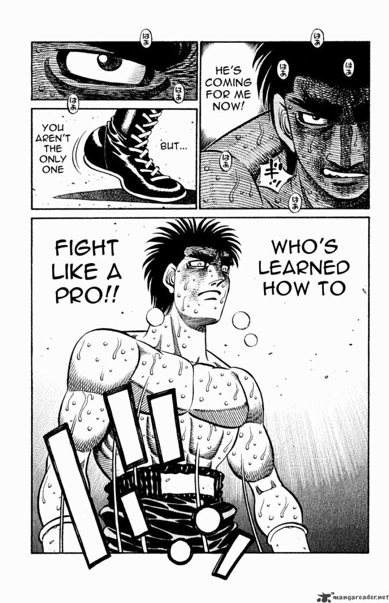 Hajime no Ippo Chapter 607 page 18 - Chapter 607 : A Pro Boxing