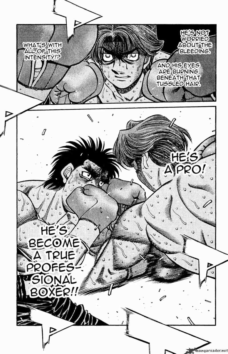 Hajime no Ippo Chapter 607 page 8 - Chapter 607 : A Pro Boxing
