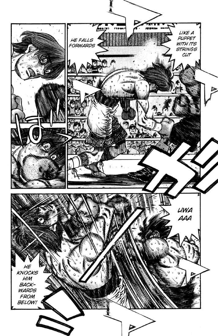 Hajime no Ippo Chapter 609 page 11 - Chapter 609 : Fearsome destructive power