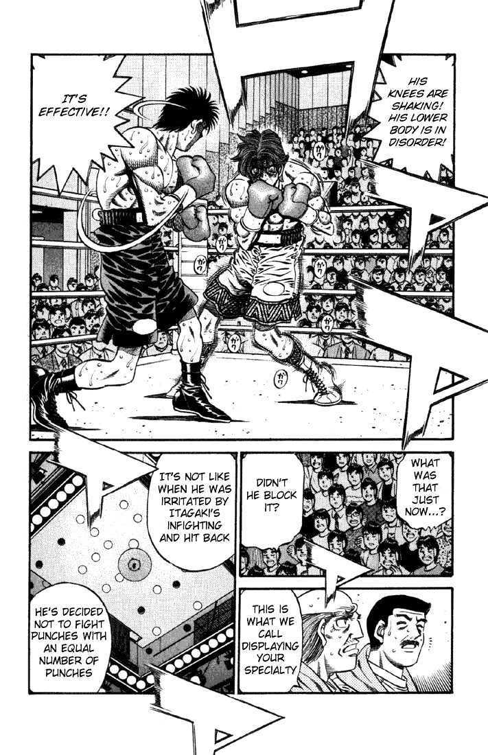 Hajime no Ippo Chapter 609 page 2 - Chapter 609 : Fearsome destructive power