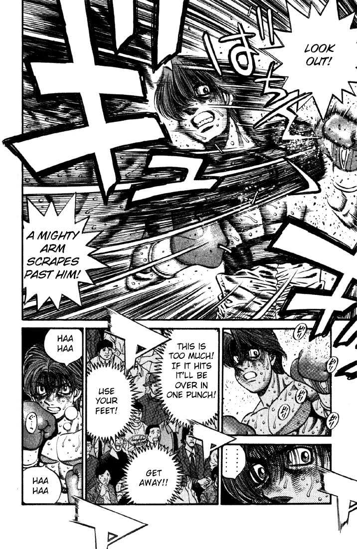 Hajime no Ippo Chapter 609 page 4 - Chapter 609 : Fearsome destructive power