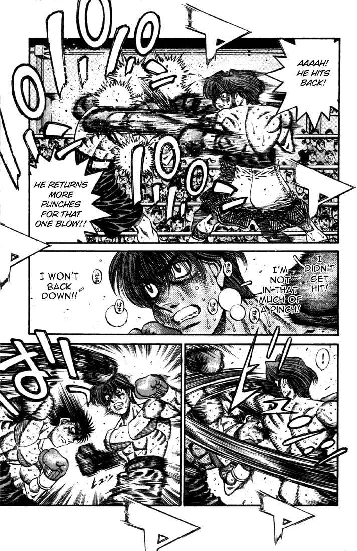 Hajime no Ippo Chapter 609 page 5 - Chapter 609 : Fearsome destructive power
