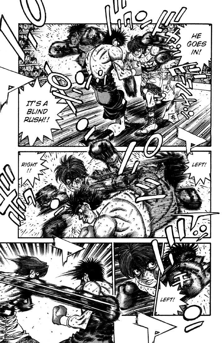 Hajime no Ippo Chapter 609 page 9 - Chapter 609 : Fearsome destructive power