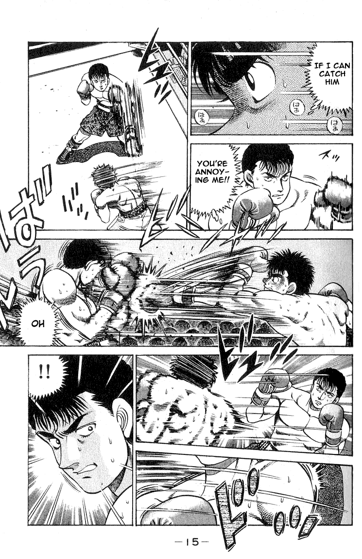 Hajime no Ippo Chapter 61.2 page 15 - Chapter 61 v2 : Charge Forward Like a Hog