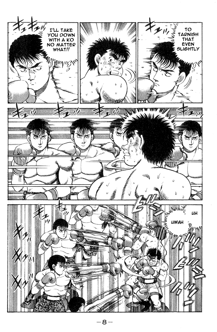 Hajime no Ippo Chapter 61.2 page 8 - Chapter 61 v2 : Charge Forward Like a Hog