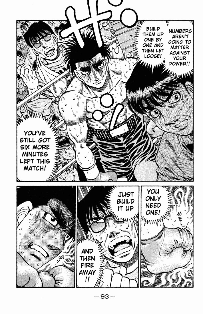 Hajime no Ippo Chapter 611.2 page 11 - Chapter 611 v2 : The Trainer's Words