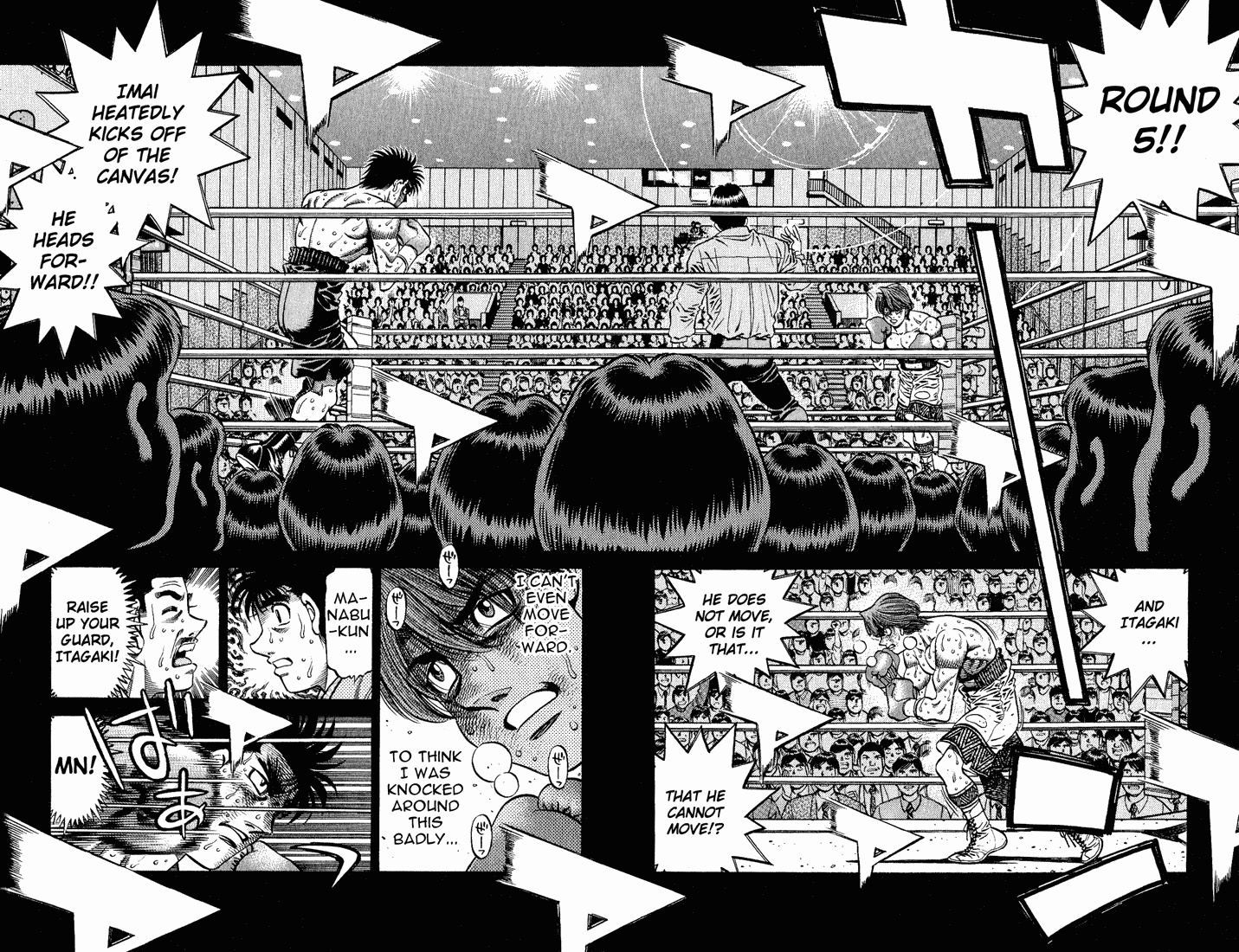 Hajime no Ippo Chapter 611.2 page 12 - Chapter 611 v2 : The Trainer's Words