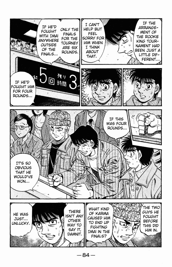 Hajime no Ippo Chapter 611.2 page 2 - Chapter 611 v2 : The Trainer's Words