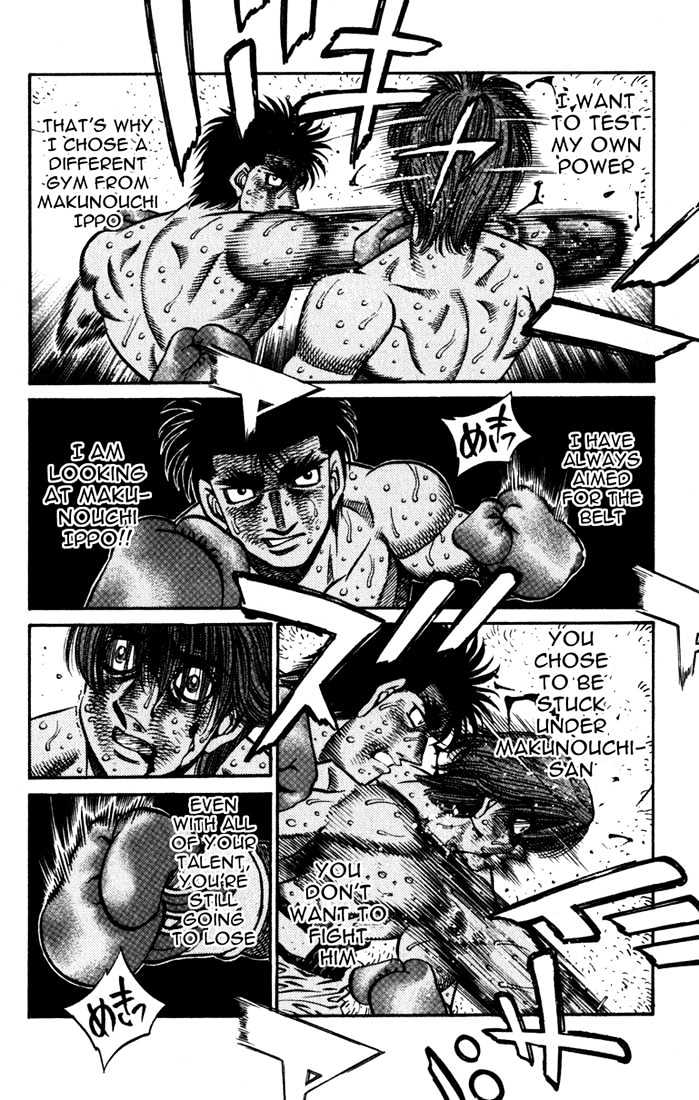 Hajime no Ippo Chapter 612 page 11 - Chapter 612 : Their choices