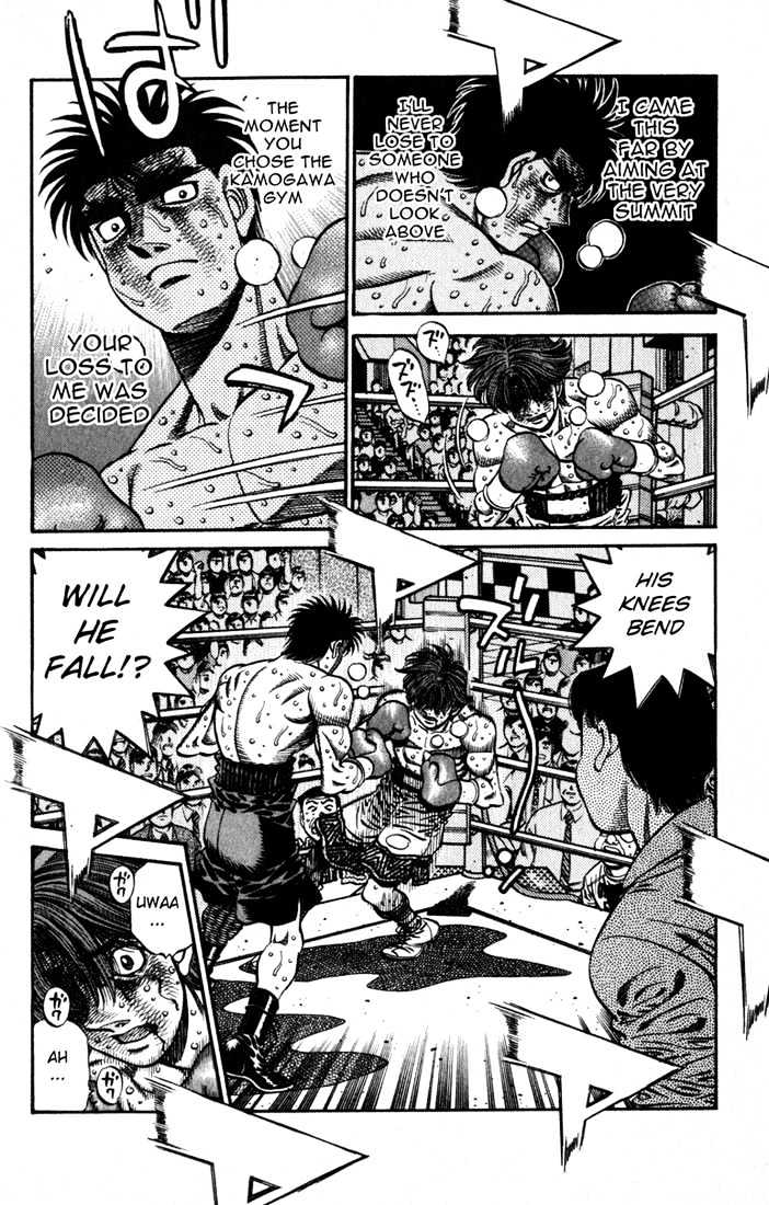 Hajime no Ippo Chapter 613 page 2 - Chapter 613 : The figures of my senpai