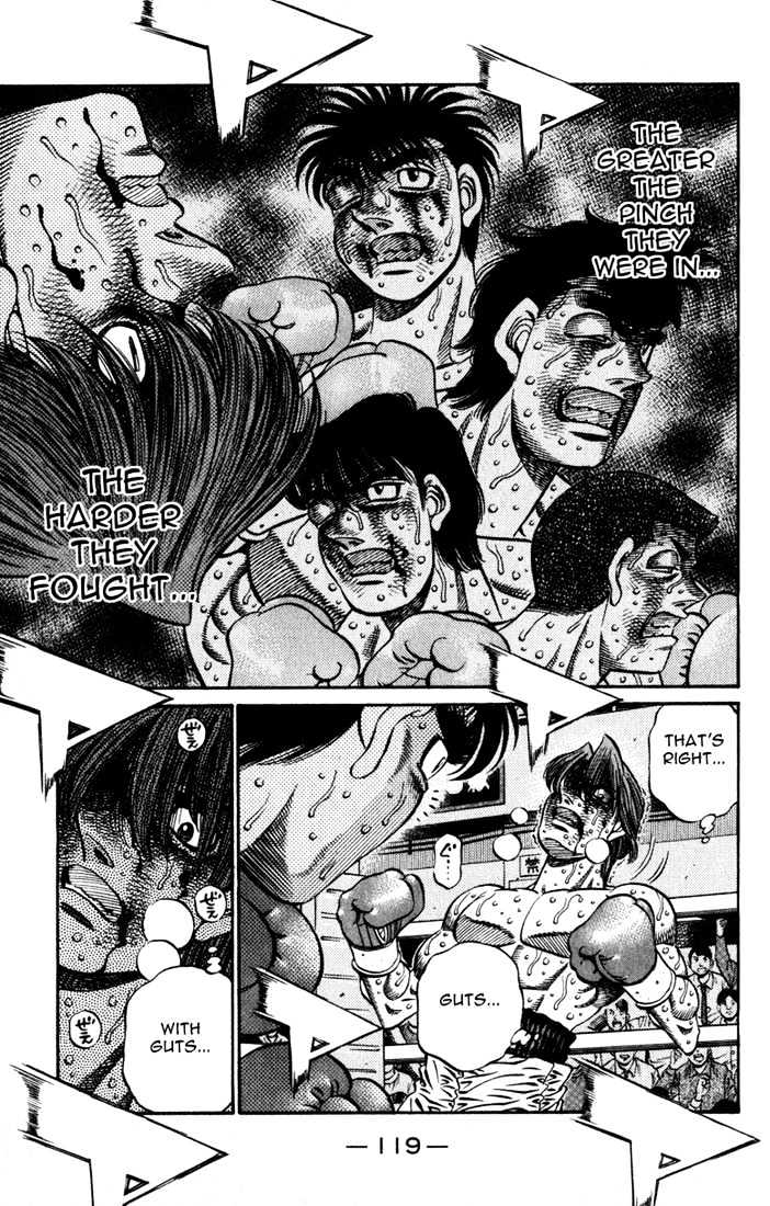 Hajime no Ippo Chapter 613 page 7 - Chapter 613 : The figures of my senpai
