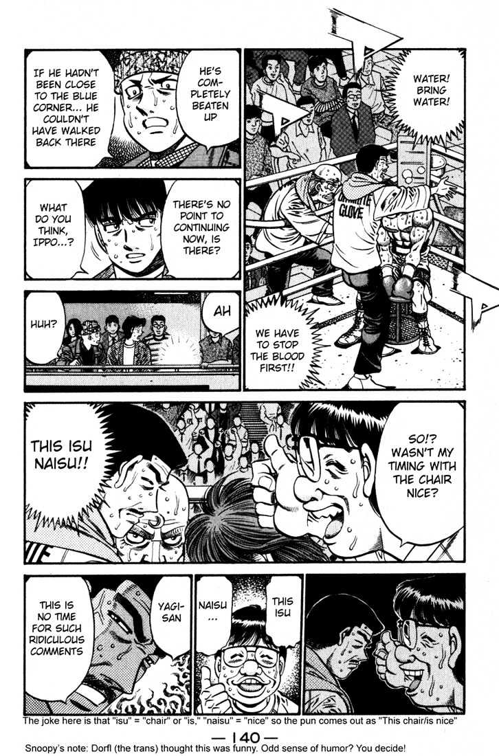 Hajime no Ippo Chapter 614 page 15 - Chapter 614 : What Ippo can do