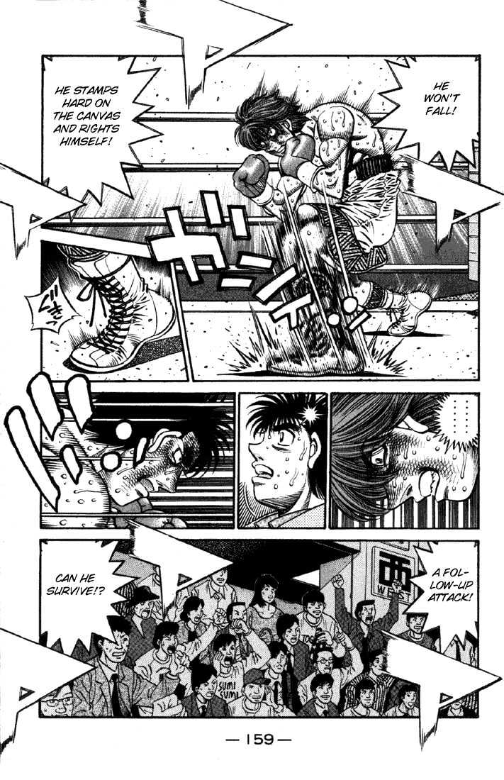 Hajime no Ippo Chapter 615 page 14 - Chapter 615 : Within the fading consciousness