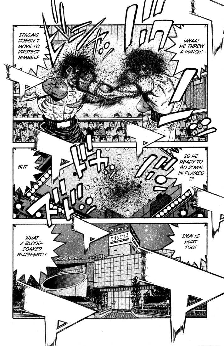 Hajime no Ippo Chapter 615 page 15 - Chapter 615 : Within the fading consciousness