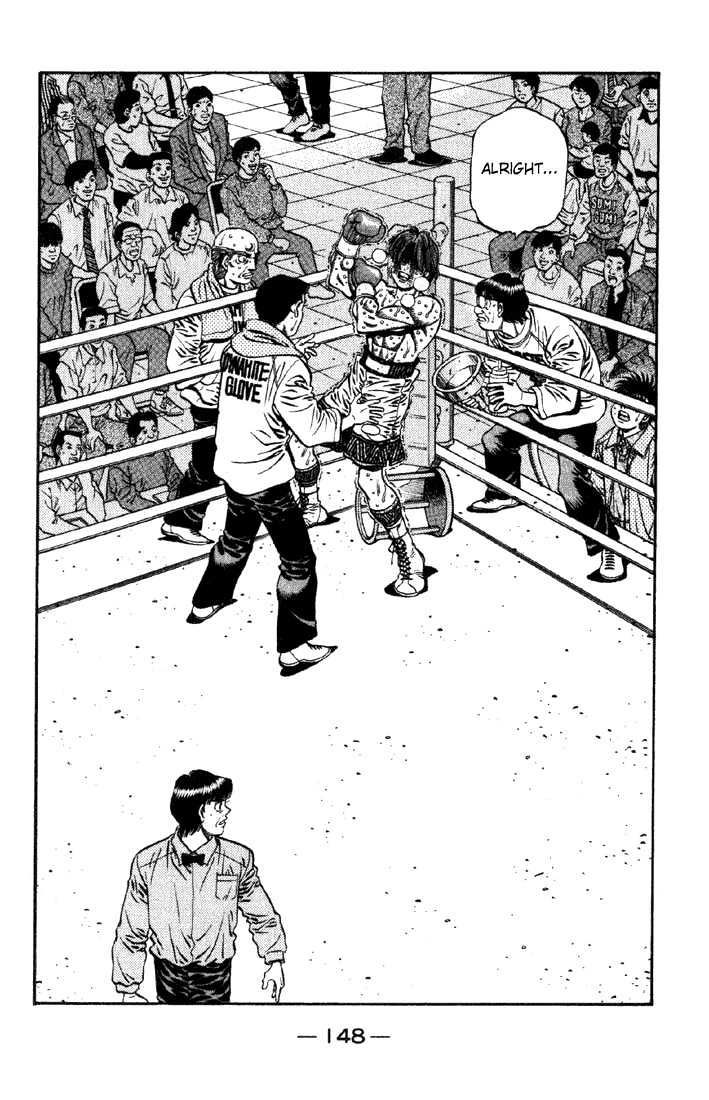 Hajime no Ippo Chapter 615 page 4 - Chapter 615 : Within the fading consciousness