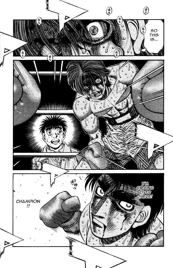 Hajime no Ippo Chapter 616 page 5 - Chapter 616 : The difference between Imai and Itagaki