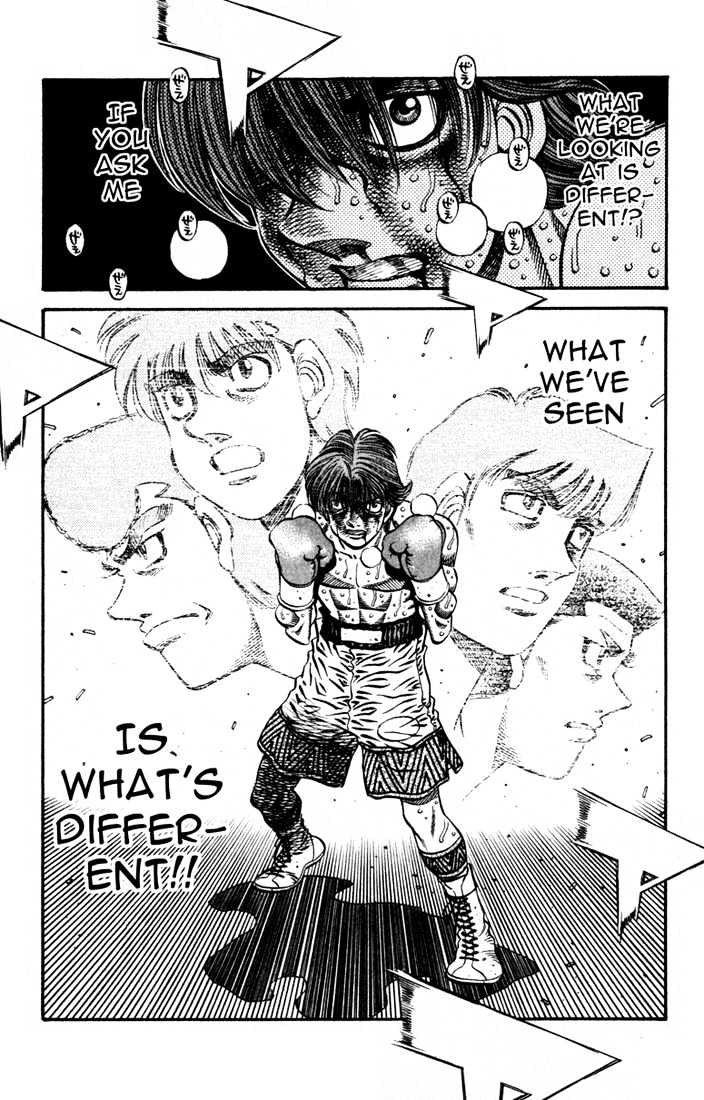 Hajime no Ippo Chapter 617 page 8 - Chapter 617 : What I've seen so far