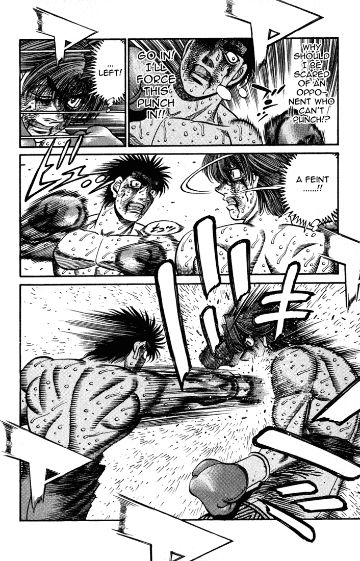 Hajime no Ippo Chapter 618.2 page 10 - Chapter 618 v2 : Itagaki's Pride