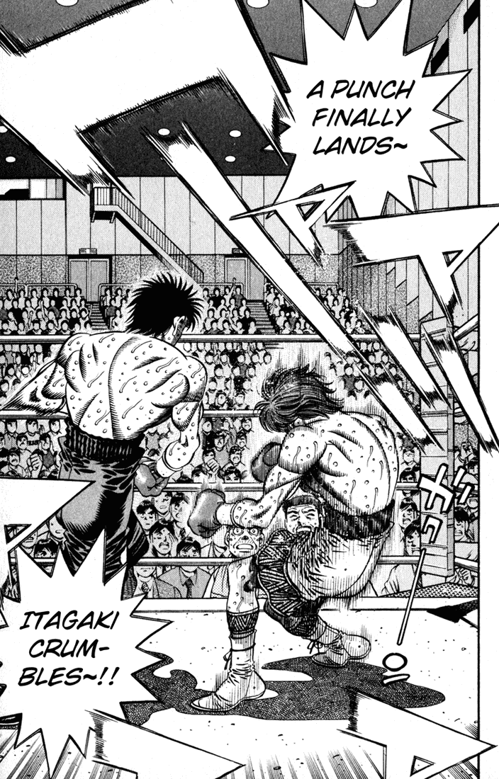 Hajime no Ippo Chapter 618.2 page 11 - Chapter 618 v2 : Itagaki's Pride