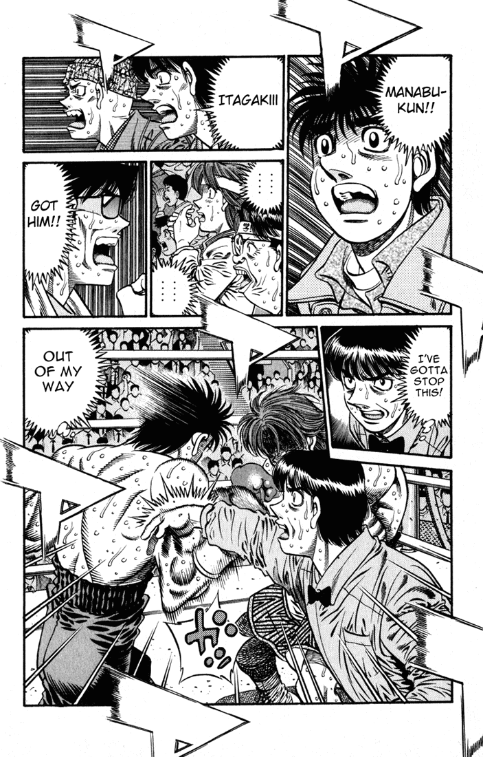 Hajime no Ippo Chapter 618.2 page 12 - Chapter 618 v2 : Itagaki's Pride
