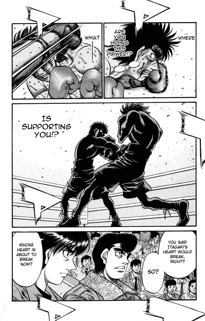 Hajime no Ippo Chapter 618.2 page 4 - Chapter 618 v2 : Itagaki's Pride