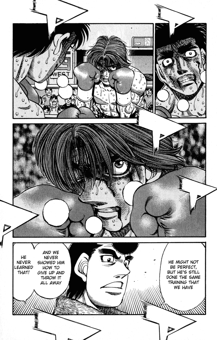 Hajime no Ippo Chapter 618.2 page 5 - Chapter 618 v2 : Itagaki's Pride
