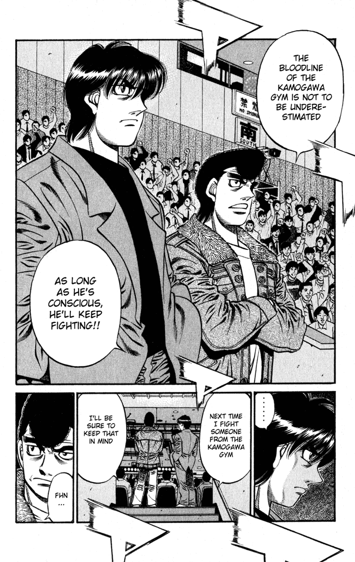 Hajime no Ippo Chapter 618.2 page 6 - Chapter 618 v2 : Itagaki's Pride