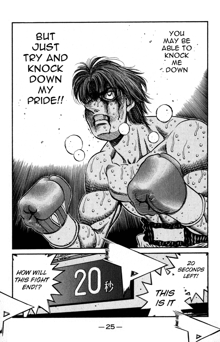 Hajime no Ippo Chapter 618.2 page 9 - Chapter 618 v2 : Itagaki's Pride