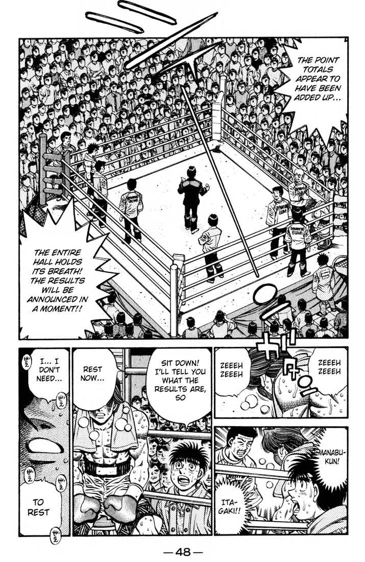 Hajime no Ippo Chapter 619 page 15 - Chapter 619 : The end of the death match