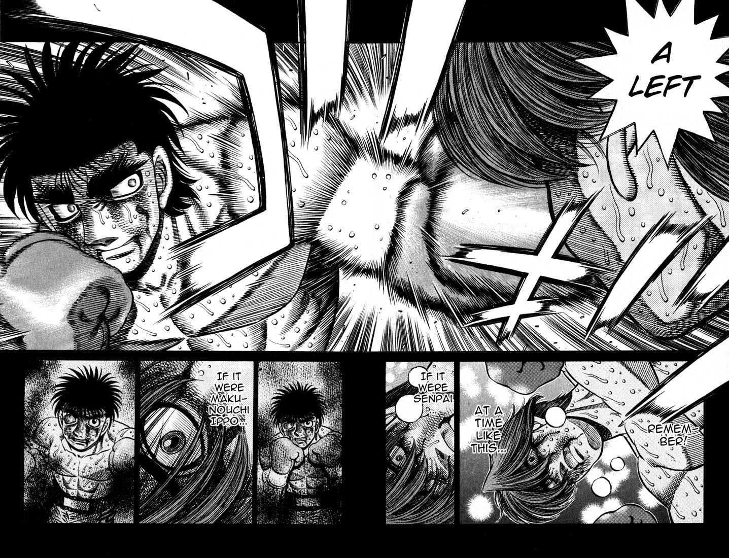 Hajime no Ippo Chapter 619 page 2 - Chapter 619 : The end of the death match