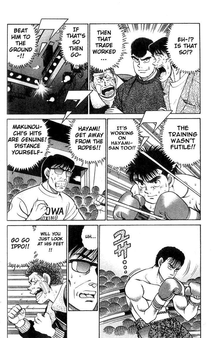 Hajime no Ippo Chapter 62.2 page 8 - Chapter 62 v2 : The Fight Along the Ropes
