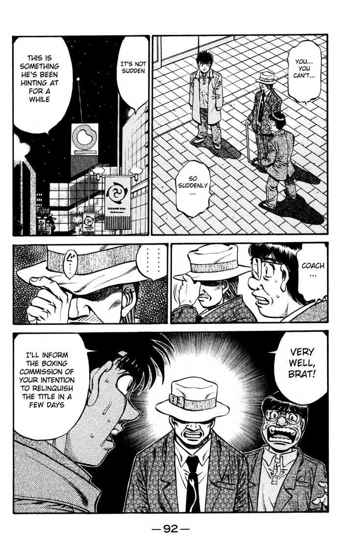 Hajime no Ippo Chapter 622 page 9 - Chapter 622 : The one who is waiting