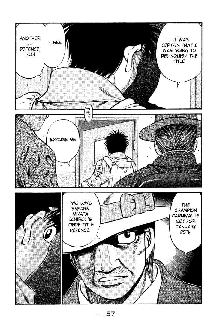 Hajime no Ippo Chapter 626 page 11 - Chapter 626 : The schedule from now on