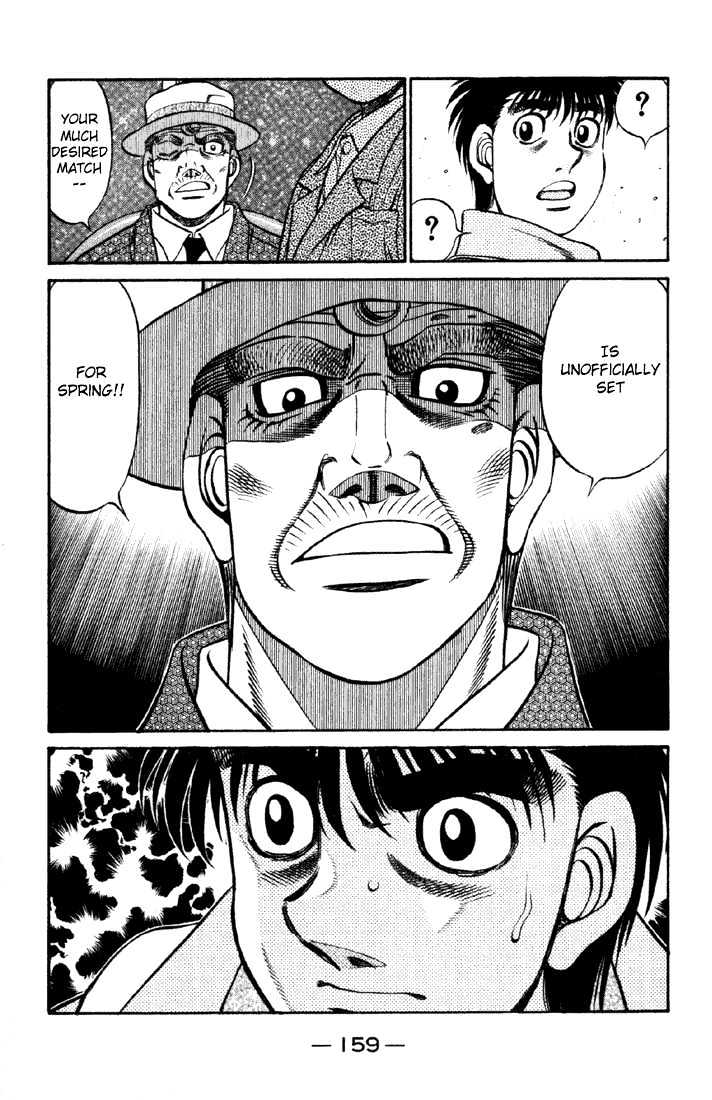 Hajime no Ippo Chapter 626 page 13 - Chapter 626 : The schedule from now on