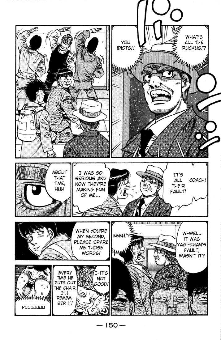 Hajime no Ippo Chapter 626 page 4 - Chapter 626 : The schedule from now on