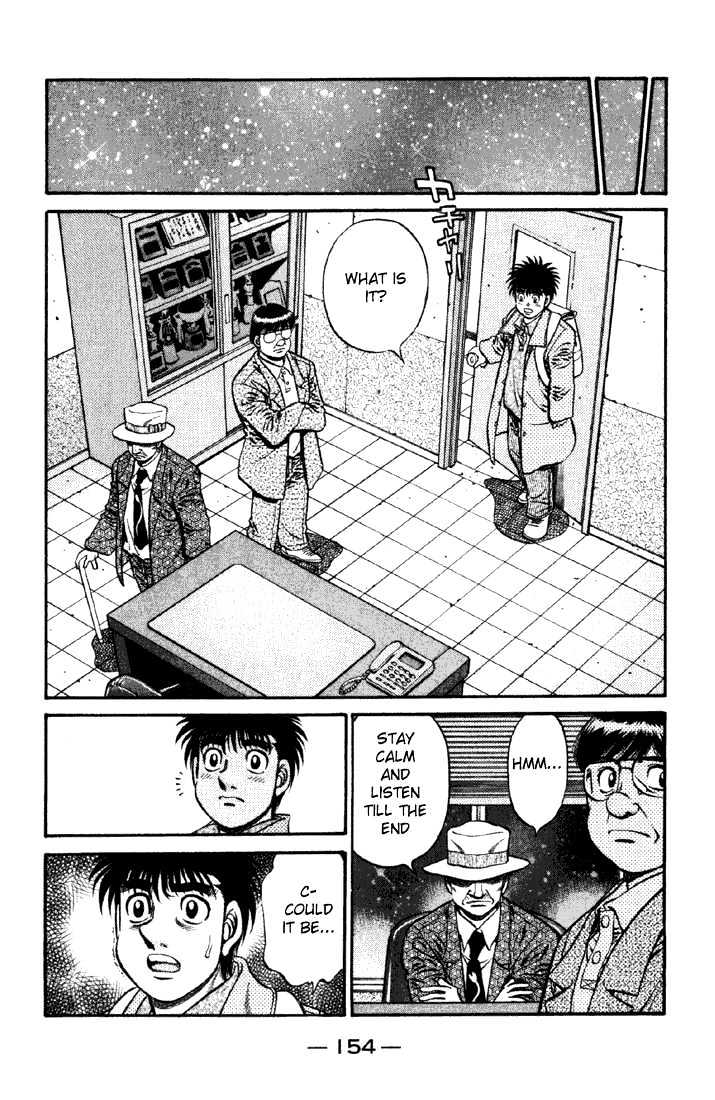 Hajime no Ippo Chapter 626 page 8 - Chapter 626 : The schedule from now on