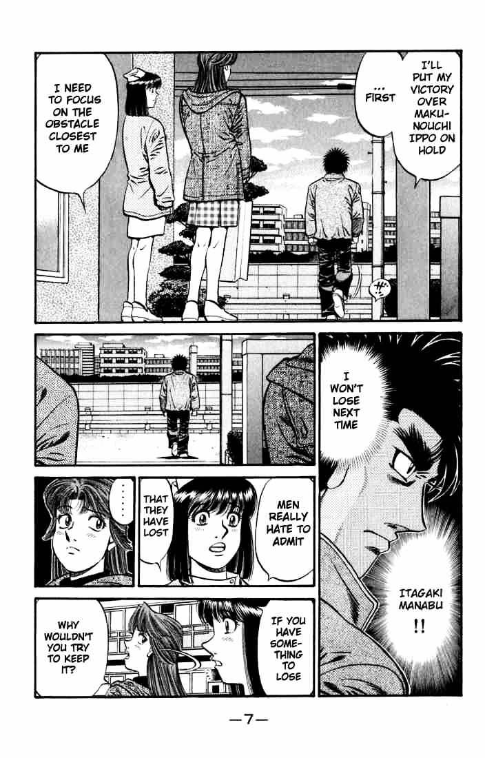 Hajime no Ippo Chapter 628 page 8 - Chapter 628 : Itagaki's Return